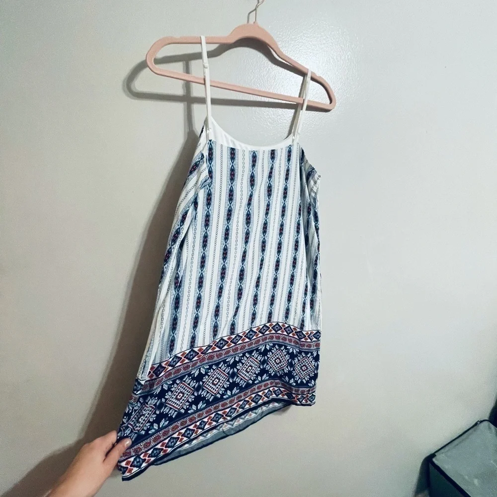 PRETTY pattern mini dress